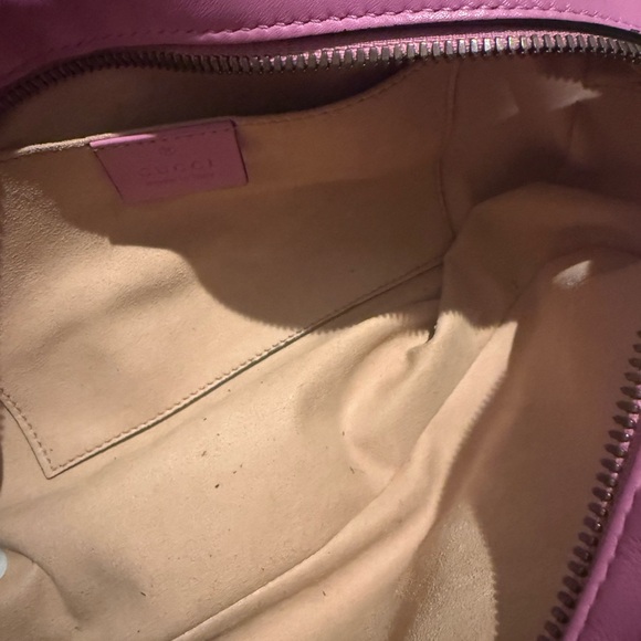 Gucci Marmont Pink Small authentic limited edition color excellent condition - Picture 4 of 16